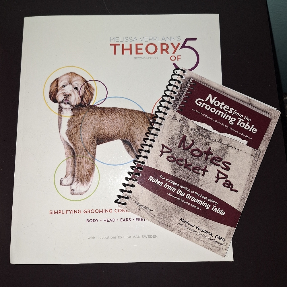 Theory of 5 & Notes from the Grooming Table Pocket Pal by Melissa Verplank